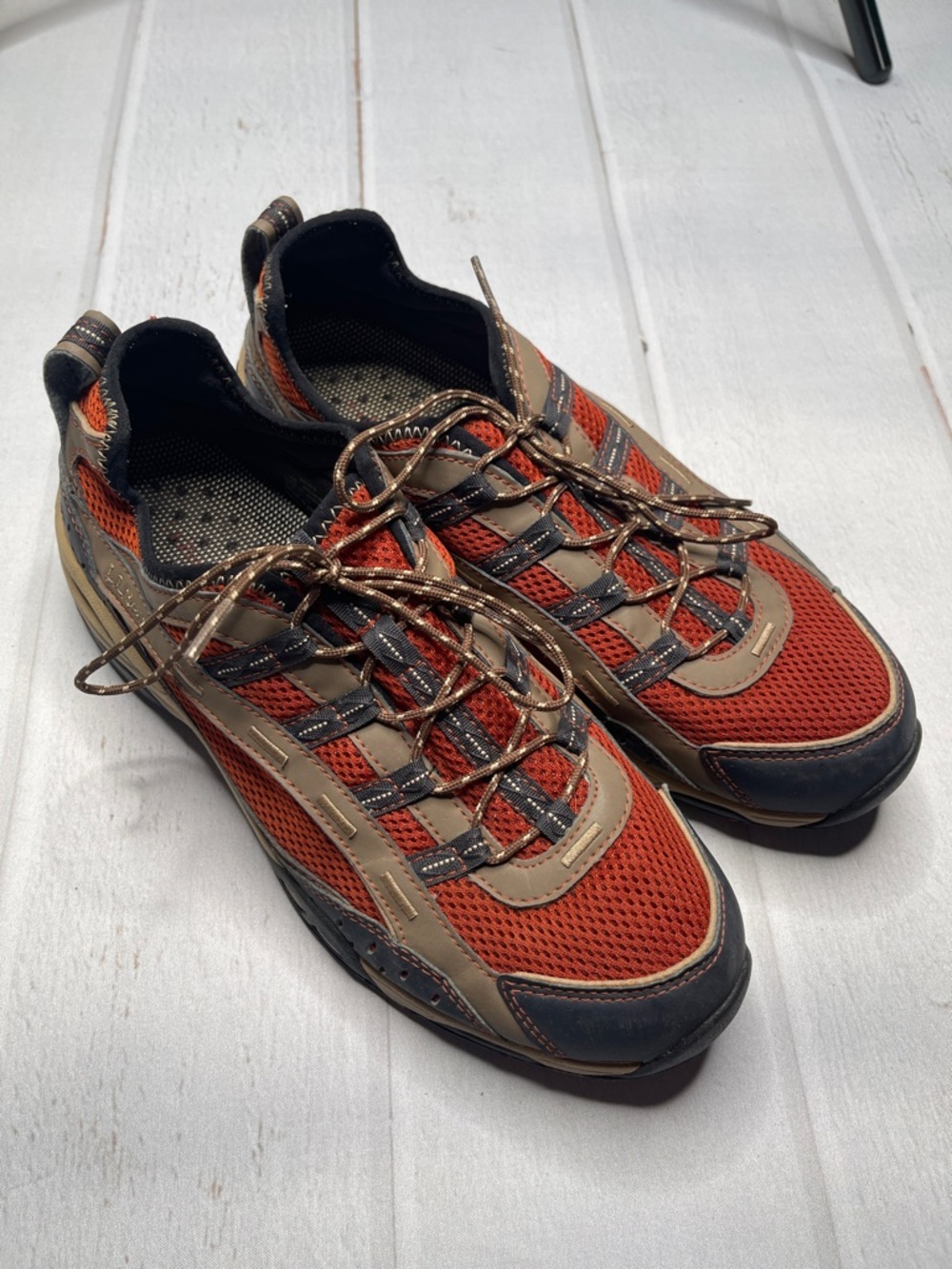 LL Bean Shoes Mens 10 Outdoor Mesh Lace Up Breathable Lace Up Hiking Sneakers